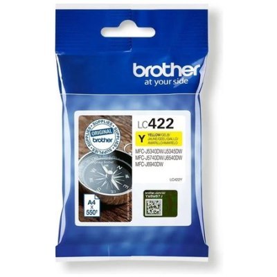 ראש דיו Brother LC422Y