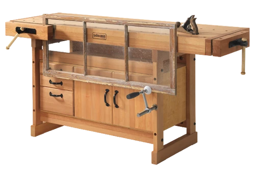 שולחן עבודה מעץ שבדי SJOBERGS scandi 1825