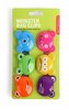 סט 6 קליפס CRAZY MONSTERS