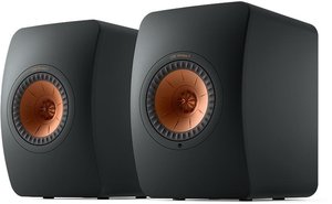 זוג רמקולים מדפיים מוגברים מבית KEF דגם LS50 Wireless