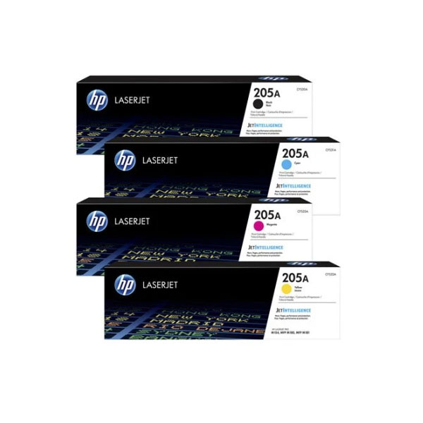 סט טונרים מקוריים HP 205A