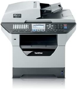 מדפסת ‏לייזר שחור לבן משולבת Brother MFC8880DN