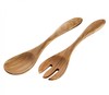 סט כפות עץ לסלט TOSCANA salad servers