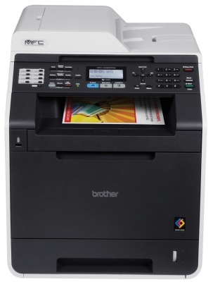 מדפסת ‏לייזר צבעונית משולבת Brother MFC9460CDN