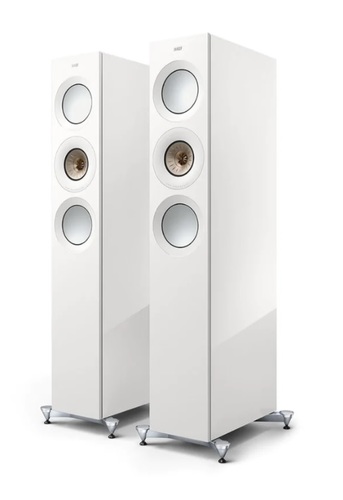 High-Gloss White/Champagne