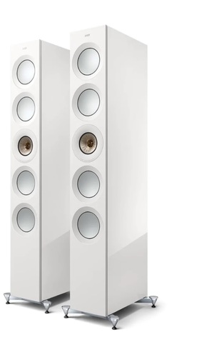 High-Gloss White/Champagne