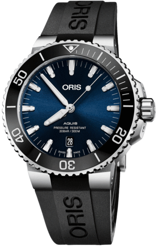 ORIS 0173377304135-0742464EB 43.5MM Aquis Date 