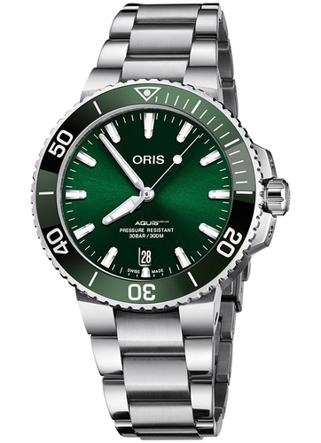 ORIS 0173377664157-0782205P 41.5mm Aquis Date