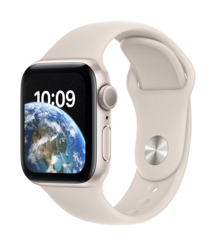 שעון חכם Apple Watch SE 2nd Gen 40mm Aluminum Case Sport Band GPS אפל
