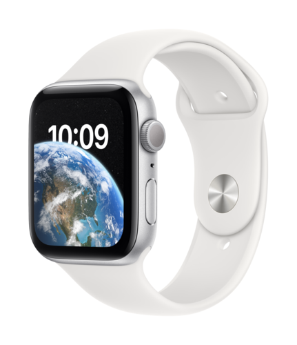  שעון חכם Apple Watch SE 2nd Gen 44mm Aluminum Case Sport Band GPS אפל
