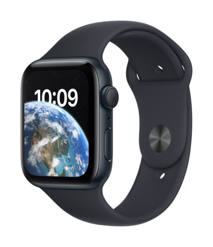  שעון חכם Apple Watch SE 2nd Gen 44mm Aluminum Case Sport Band GPS אפל