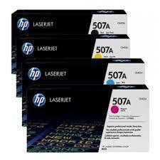 סט טונרים מקוריים HP 507A