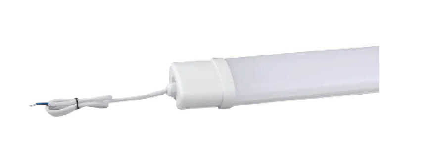 גוף תאורה 80W IP65 עם כבל ותקע