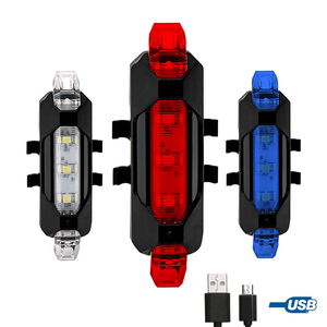 נצנץ נטען לאופניים כולל חיבור USB (יח