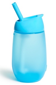 כוס שתיה מונעת נזילות עם קש פטנט קל לניקוי 296 מ