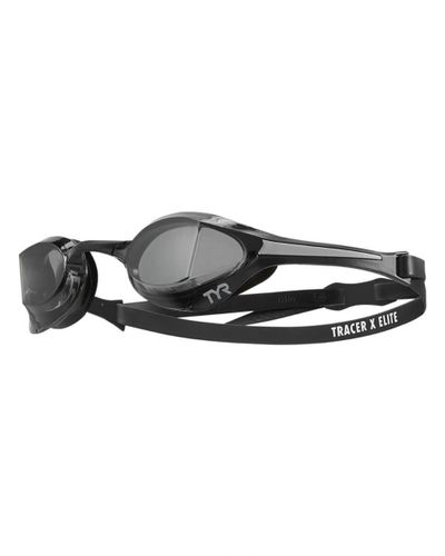 משקפת שחיה TRACER-X ELITE RACING GOGGLES SMOKE/BLACK