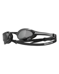 משקפת שחיה TRACER-X ELITE RACING GOGGLES SMOKE/BLACK