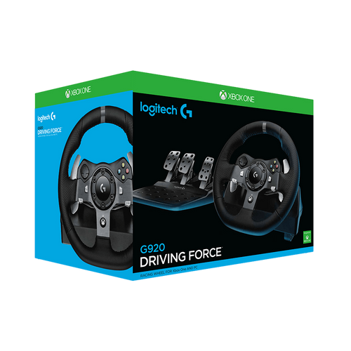 הגה ודוושות מרוצים G920 Driving force logitech