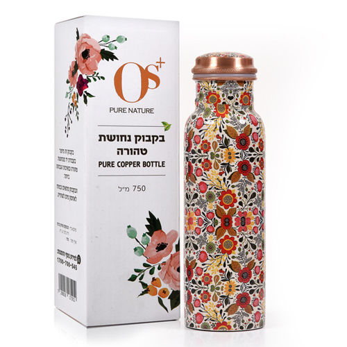 בקבוק נחושת טהורה 750 מ