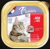 מעדן לחתול בטעם בקר פלזיר PLAISIR 