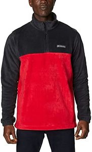 פליז שחור/אדום לגברים Steens Mountain Full Zip black/red