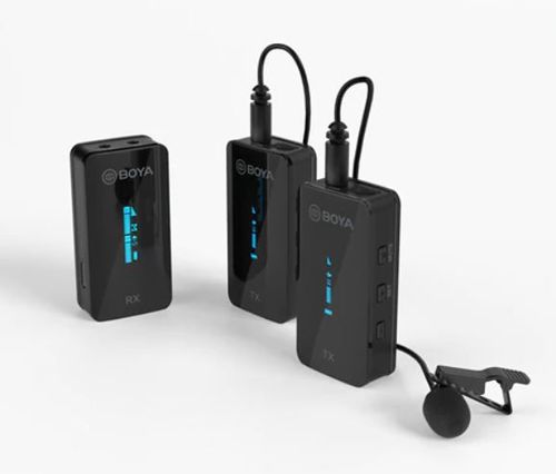 זוג מיקרופונים אלחוטיים Boya BY-XM6-K2