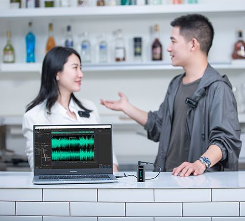 זוג מיקרופונים אלחוטיים Boya BY-XM6-K2