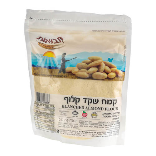 קמח שקד קלוף 250 גרם - תבואות