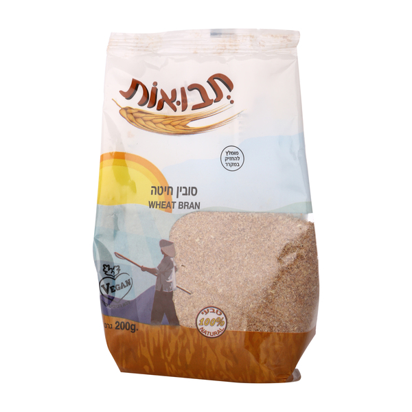 סובין חיטה 200 גרם - תבואות
