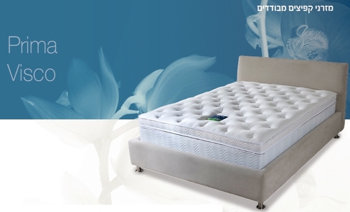 מזרן פרימה ויסקו עם קפיצים מבודדים מבית מנדלבוים MD
