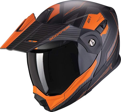 קסדה דו שימושית כתום / שחור  - SCORPION EXO ADX-1 TUCSON