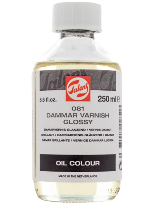 לכה דמאר לצבעי שמן מבריקה (250 מ"ל) 081 DAMMAR VARNISH GLOSSY