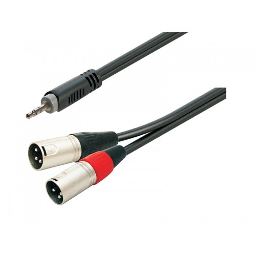 כבל XLR M - TRS3.5 3M