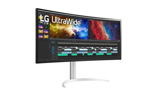 מסך מחשב קעור + LG 38WP85C-W UltraWide™ ''37.5 - QHD