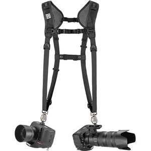 רתמה למצלמות שתי רצועות Blackrapid Double Slim Breathe