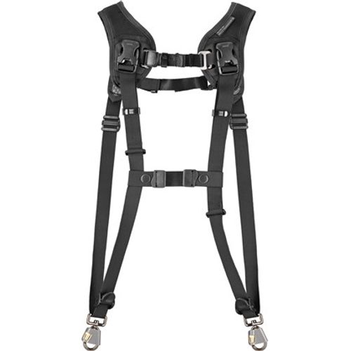 רתמה למצלמות שתי רצועות Blackrapid Double Slim Breathe