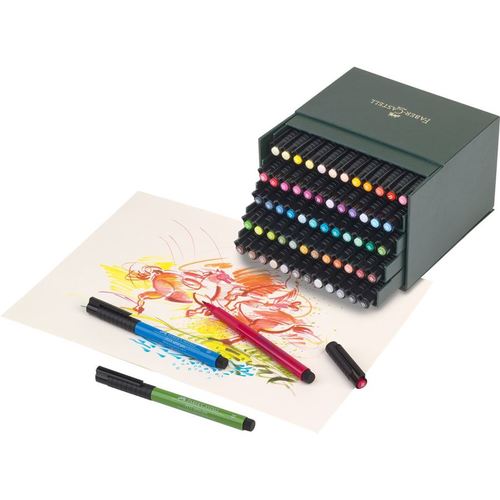 סט 60 טושי מכחול Pitt Artist Pens Brush