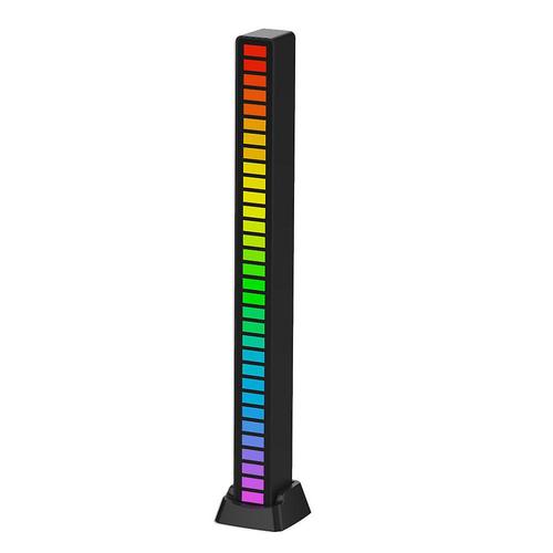 תאורת קצב ועוצמה RGB Light Bar נטען