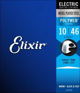 סט מיתרים לחשמלית ELIXIR POLYWEB 0.10