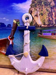 עוגן  מתלה לעיצוב הבית 46 ס"מ