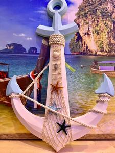 עוגן  מתלה לעיצוב הבית 60 ס"מ