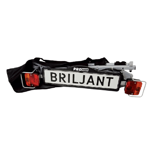 BRILJANT מנשא אופניים מסוג “עמוד” קומפקטי מתקפל – 2 זוגות