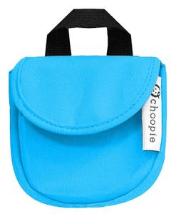 נרתיק למוצץ / מפתחות עם חיבור לעגלה - טורקיז