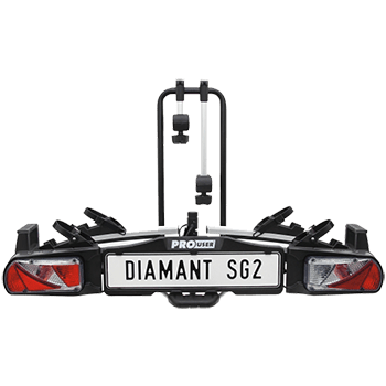 DIAMANT SG2: מנשא אופניים מתקפל מסוג “מגש” – 2 זוגות