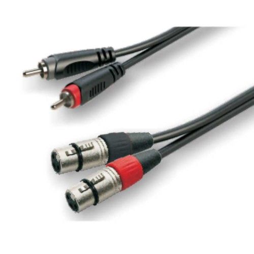 כבל RCA-XLR Female 3M