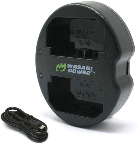 מטען USB כפול Wasabi Power LCH-DC-LP-E6