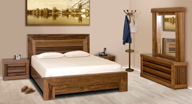 חדר שינה קומפלט דגם R 13 מעץ מלא מבית SLEEPNET