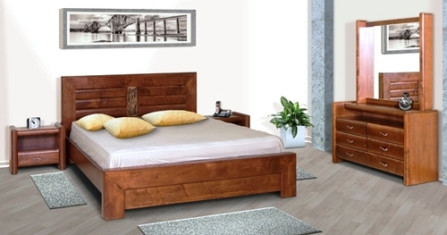 חדר שינה קומפלט דגם R 43 מעץ מלא מבית SLEEPNET