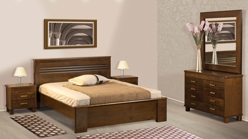 חדר שינה קומפלט דגם R 30 מעץ מלא מבית SLEEPNET