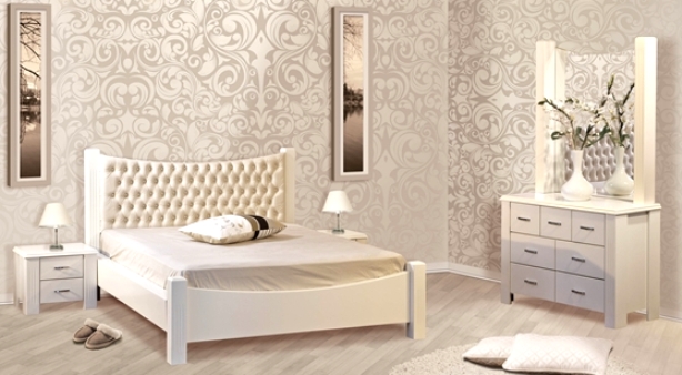 חדר שינה קומפלט דגם R 5 מעץ מלא מבית SLEEPNET